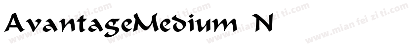 AvantageMedium Norma字体转换